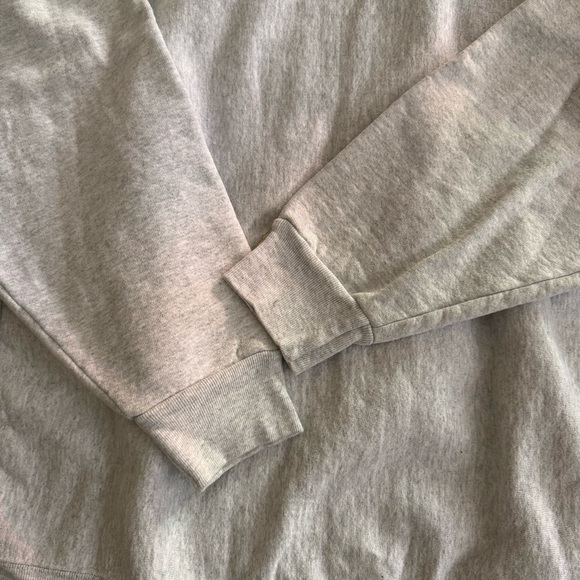 Vintage 1980s Carhartt Rugged Sweatshirt 80s Gray Reverse Weave Embroidered - Picture 7 of 10